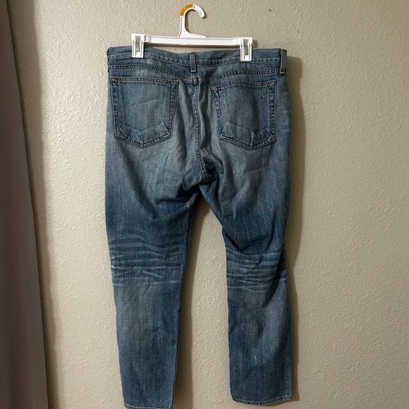 rag & bone Moss Jeans w/ Holes, Boyfriend Style (size 29) - Picture 2 of 5